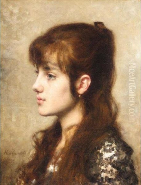 A Young Girl - view 1