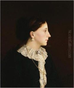 Portrait Of Princess Lopoukhin-demidov by Alexei Alexeivich Harlamoff