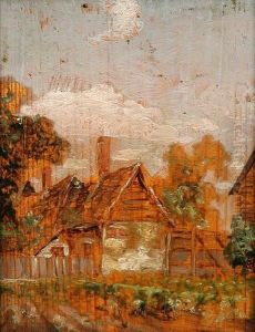 Farmyard Buildings by Thomas Gainsborough