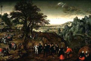 The Country Feast, 1576 by Lucas van Valckenborch