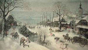 Winter by Lucas van Valckenborch