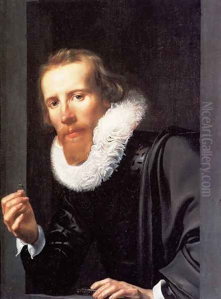 Portrait of a man with a Ring - view 1