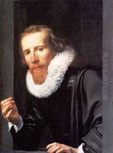 Portrait of a man with a Ring