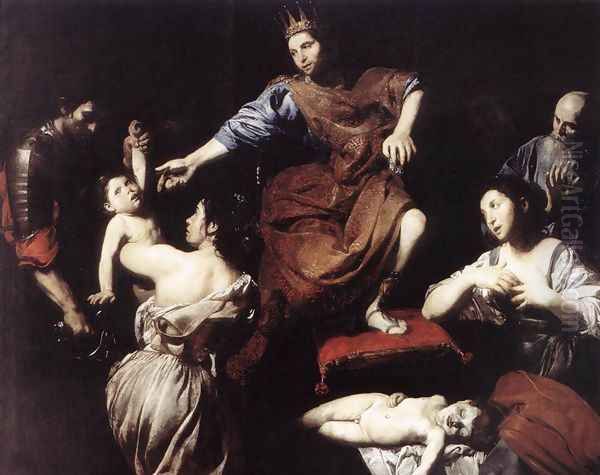 The Judgment of Solomon c. 1620 - view 1