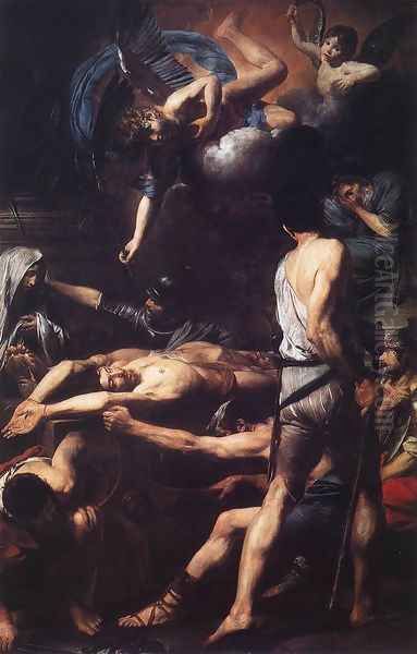 Martyrdom of St Processus and St Martinian 1629 - view 1