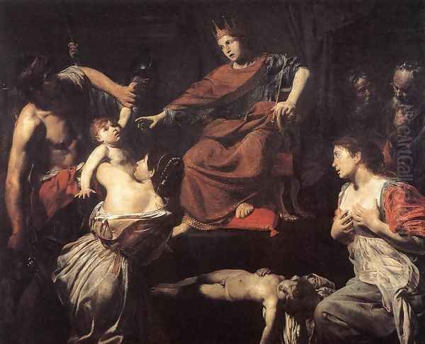 The Judgment of Solomon c. 1625 - view 1