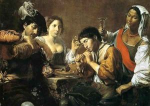 Musician and Drinkers