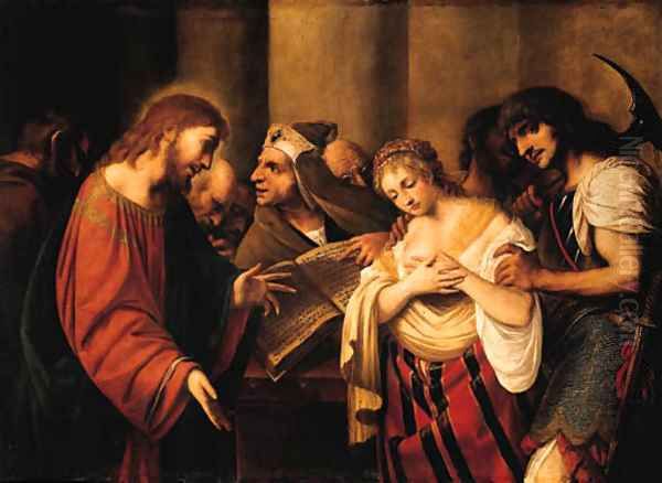 Christ and the Woman taken in Adultery - view 1