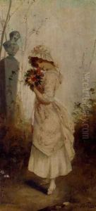 The Flower Collector by Carlo Valensi