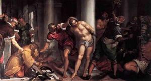 Flagellation 2 by Antonio da Vassilacchi