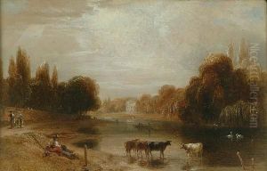 On The Thames Near Hampton Court