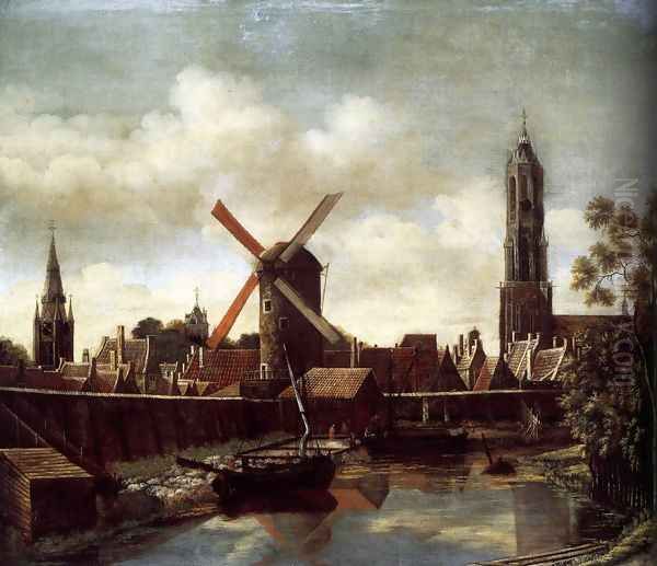 The Harbour of Delft 1658-60 - view 1
