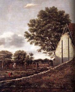 View of a Dutch Town 1661-63 by Daniel Vosmaer