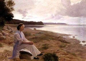 On The Beach by Gustav Vermehren