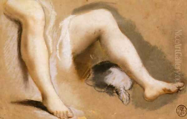 Study for the Legs of Campaspe - view 1