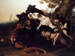 The Boar Hunt by P. Vallati