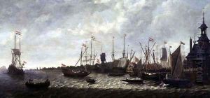 The arrival of King Charles II in Rotterdam, 24th May 1660