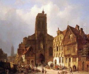 The market square in Brunswick