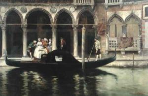 The Departures, 1890 by Cesare Vianello