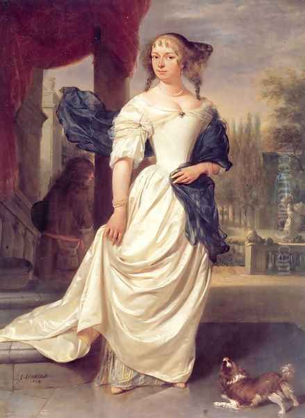 Portrait of Margaretha Delff, Wife of Johan de la Faille - view 1