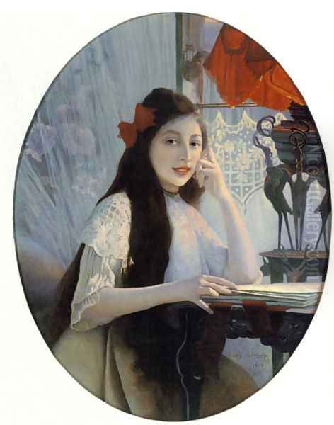 A Portrait of a Young Girl - view 1