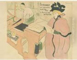 Couverture De L'estampe Originale (d. 17; A. 10; W. 3; Adr. 9) by Henri De Toulouse-Lautrec