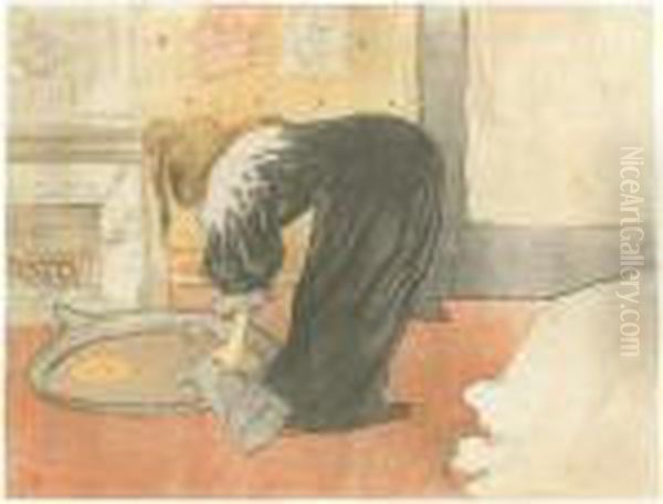 Femme Au Tub (d. 183; A. 204; W. 159; Adr. 181) - view 1