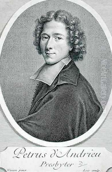 Pierre DAndrieu d.1733 engraved by Loir - view 1