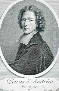 Pierre DAndrieu d.1733 engraved by Loir by Joseph Vivien