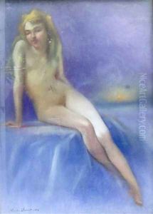 Seated Nude (1902) by Nicolae Vermont