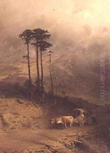In the Crimean Mountains, 1873 by Fedor Aleksandrovich Vasiliev