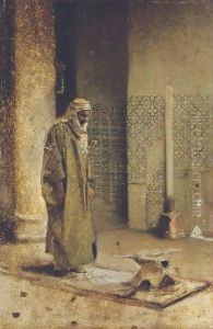 Before Prayer by Ludwig Deutsch