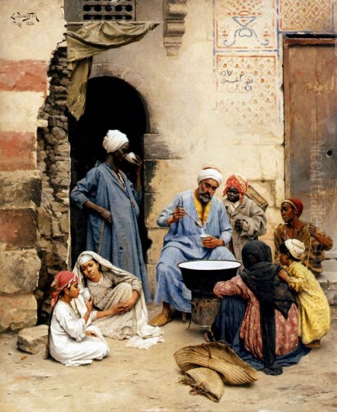 The Sahleb Vendor, Cairo - view 1