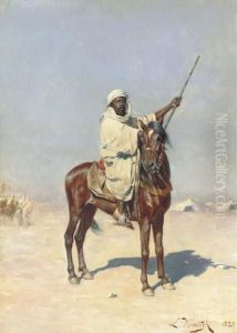 A Horseman In The Desert