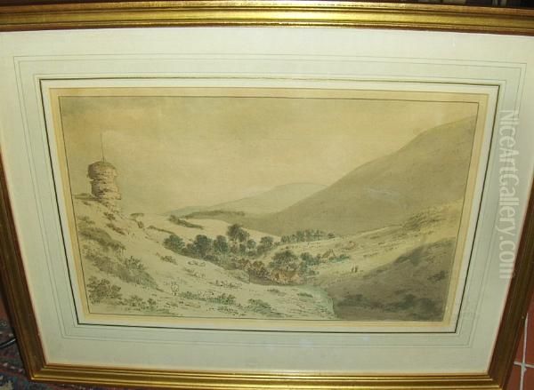 Landscape With Sheep - view 1
