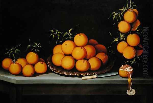 Still life with oranges, 1679 - view 1
