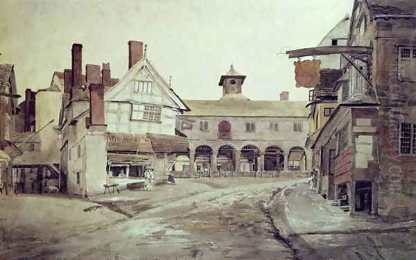 Market Place, Hereford, 1803 - view 1