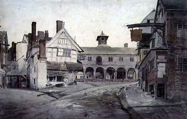 The Market Place, Ross, Herefordshire - view 1