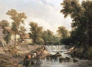 Landscape by Alfred Vickers