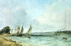 English seascape by Alfred Vickers