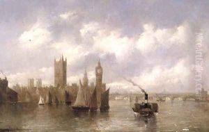 The Houses of Parliament by Alfred Vickers