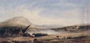 Lakeside View by Alfred Vickers