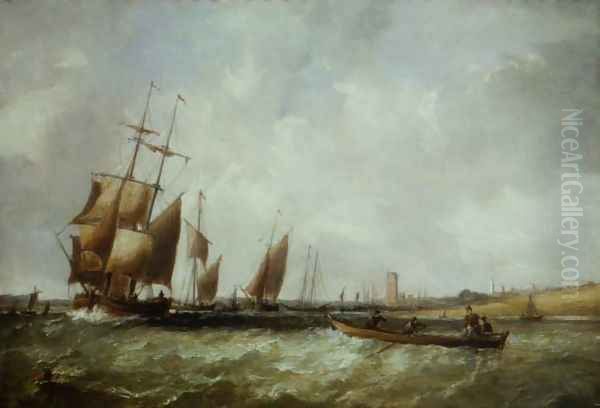Shipping in the Bristol Channel - view 1