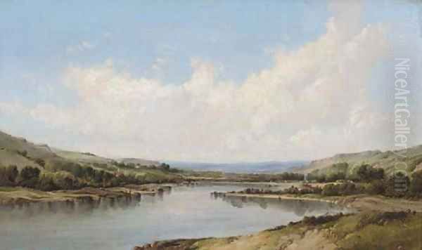 A river valley - view 1