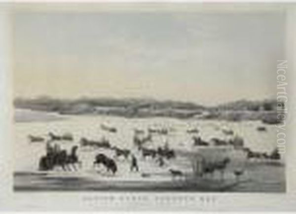Sleigh Scene,
Toronto Bay - view 1