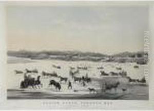 Sleigh Scene,
Toronto Bay,
Canadawest by John Downman