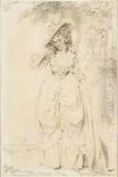Portrait Of Mrs. Wells The Actress - view 1