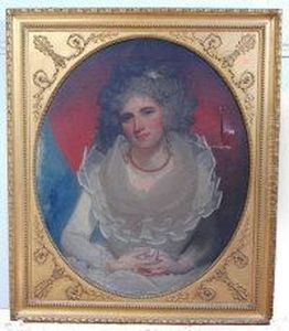 Three Quarter Length Portrait Of A Lady Three Quarter Length Portrait Of A Lady