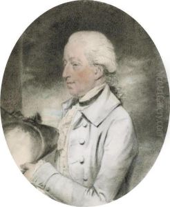Portrait Of Charles Colmore, Half-length, Holding A Hat