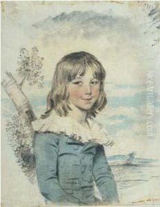 Portrait D'un Jeune Garcon De La Famille Middleton by John Downman